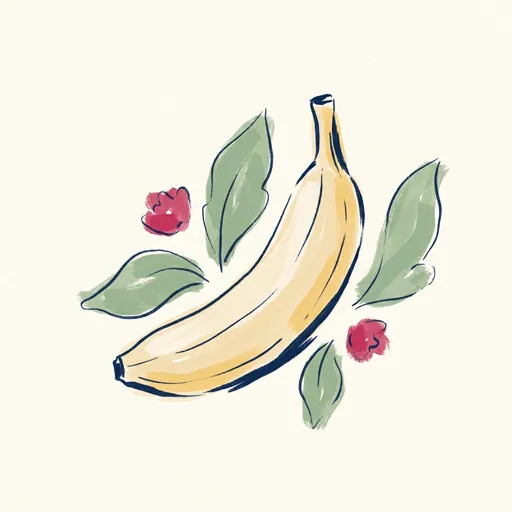 Week 20 size illustration: a banana